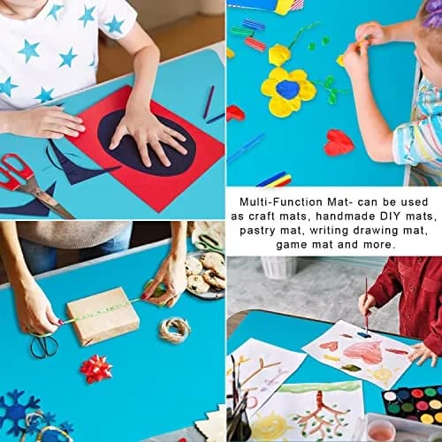 QPIX DIGITAL Extra Large Silicone Craft Mat 59.94cm x 40cm (23.62x15.75 inches) | Food-Grade BPA-Free & Heat Resistant thumbnail 7