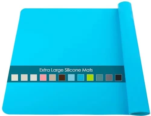QPIX DIGITAL Extra Large Silicone Craft Mat 59.94cm x 40cm (23.62x15.75 inches) | Food-Grade BPA-Free & Heat Resistant - main product image