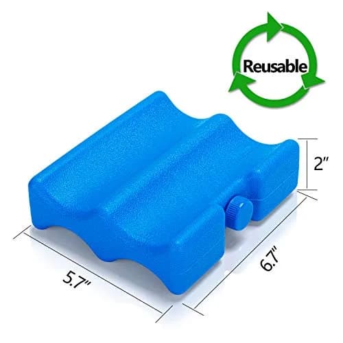 Teamoy Breastmilk Ice Pack Medium 16.8cm x 19cm x 5.4cm | BPA-Free Ice Pack for Breastmilk Storage thumbnail 3