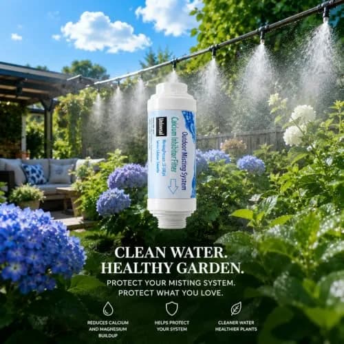 H&G lifestyles Misting System Calcium Inhibitor Filter 2 Count (Pack of 1) | Protects Nozzles & Improves Water Quality thumbnail 7