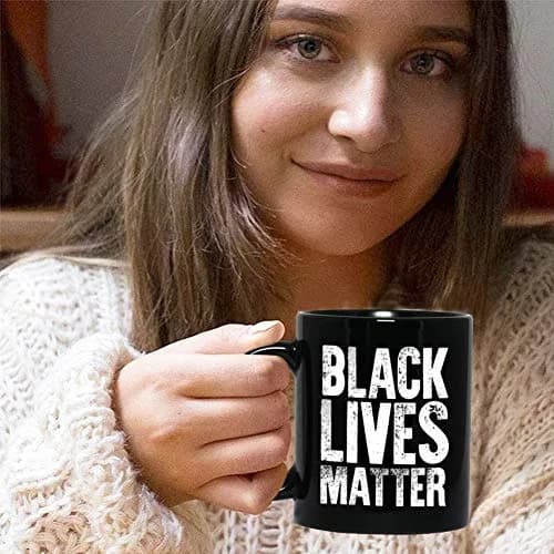 Bubble Hugs Black Lives Matter Coffee Mug 11oz | Racial Equality Inspirational Gift thumbnail 7