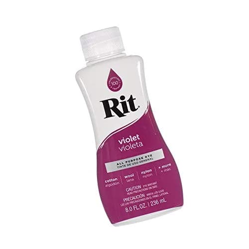 Craft County Rit Dye Liquid Violet 8 Oz | Vibrant Color for Fabric & Crafts thumbnail 2