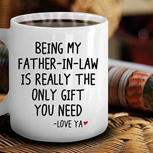 MyCozyCups Father's Day Mug for In Law 11oz | Funny Sarcastic Gift for Dad-in-Law thumbnail 5