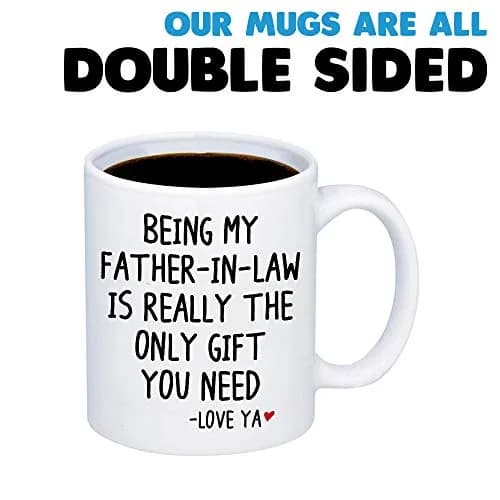 MyCozyCups Father's Day Mug for In Law 11oz | Funny Sarcastic Gift for Dad-in-Law thumbnail 6