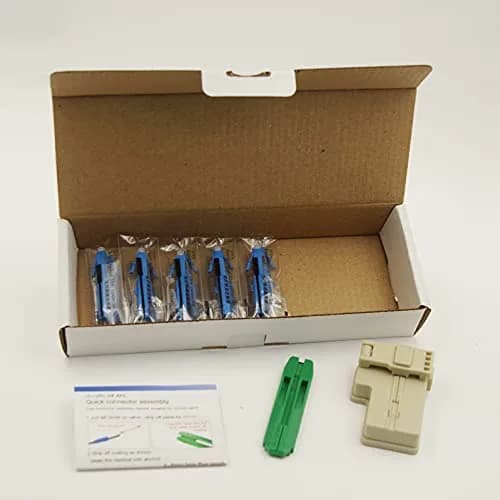 Leite LC UPC Fiber Optic Quick Connector 10-Pack with Tools | Single Mode Mechanical Fast Connector for FTTH CATV Network Instrument thumbnail 4