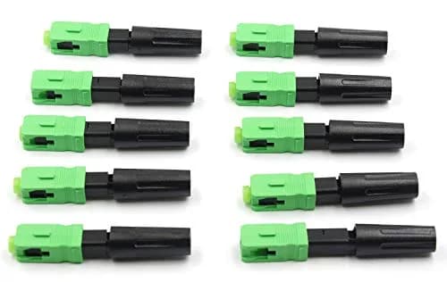Leite SC APC Fiber Optic Quick Connector 10-Pack | Reusable Mechanical Fast Connectors for FTTH CATV Network thumbnail 5