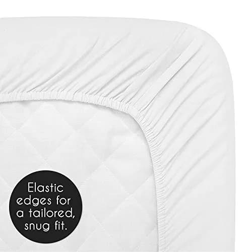 Sweet Jojo Designs Fitted Baby Crib Sheets (Moon and Star) for Boys or Girls | Watercolor, Celestial, Navy Blue & Gold Moons and Stars, Standard Size thumbnail 5