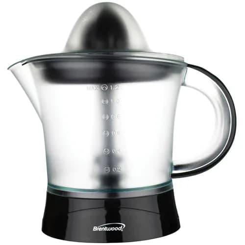 Brentwood Black Juicer 40-Ounce | Powerful Electric Citrus Juicer for Home Use thumbnail 5