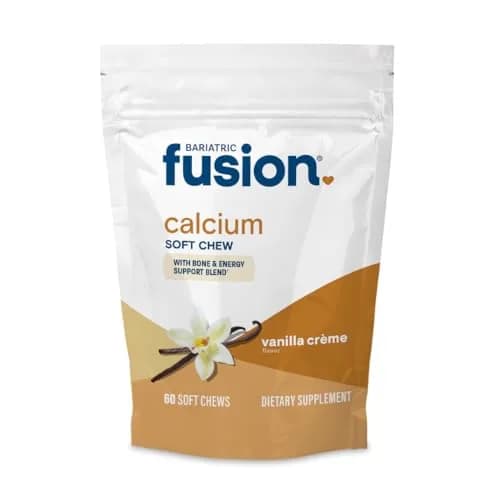 Bariatric Fusion Calcium Soft Chews, Vanilla, 60 Count | Supports Bone & Energy thumbnail 1