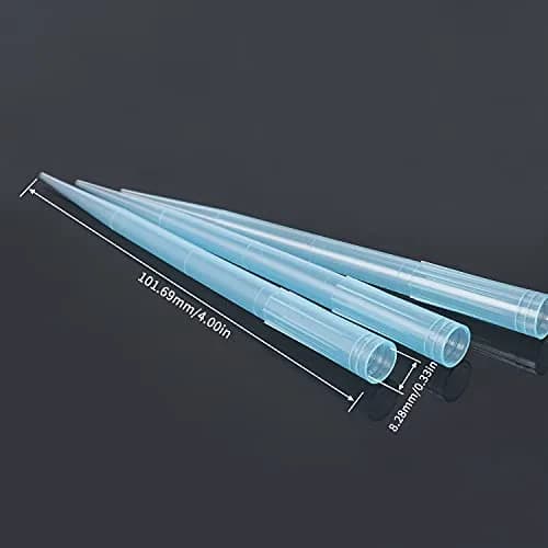 PRECIPETTE 1mL Universal Pipette Tips (1000ul) | Blue, 500 Count Pack | Autoclavable, DNAse/RNAse Free thumbnail 1