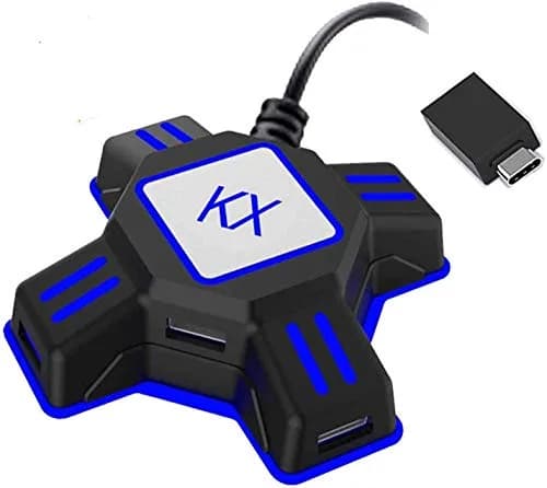 JZW-Shop Keyboard Mouse Converter for PS4/Switch/PS3/Xbox One | Plug and Play Adapter thumbnail 5