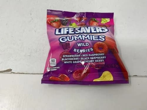 Life Savers-Gummies Candies Wild Berry 3.6oz | Chewy, Vegetarian Gummy Candy with Multicolor Flavors thumbnail 2