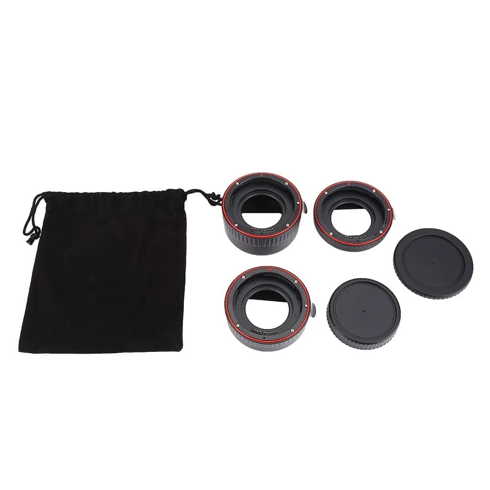 Bindpo Auto Focus Macro Extension Tube Set 13mm+21mm+31mm | Metal EF Mount for Close-Up Photography - view 7