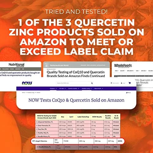 Mt. Angel Vitamins - Zinc Quercetin with Bromelain Supplement 500mg Capsules | Immune Support & Respiratory Health (300ct) thumbnail 3