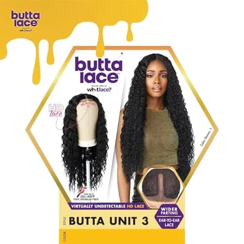 Sensationnel Butta LaceWig-Unit 3, T4/GOLDENBROWN | Glueless Synthetic Lace Front Wig with Pre-Plucked Hairline (70-120 chars) thumbnail 6
