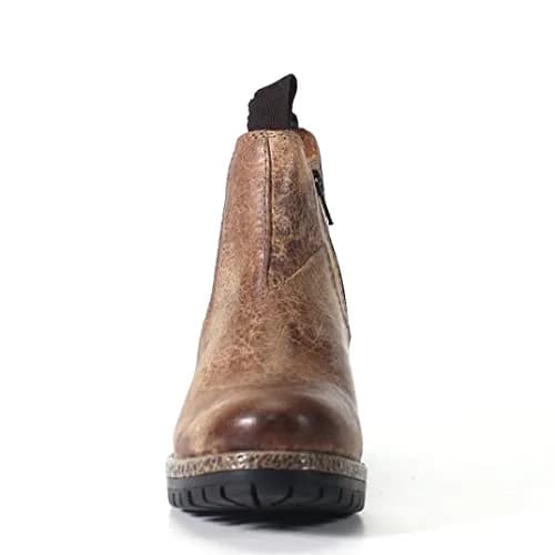 Diba True Say So Casual Boots Brown 7.5M | Vintage Leather, Low Heel, Ankle-Length thumbnail 5