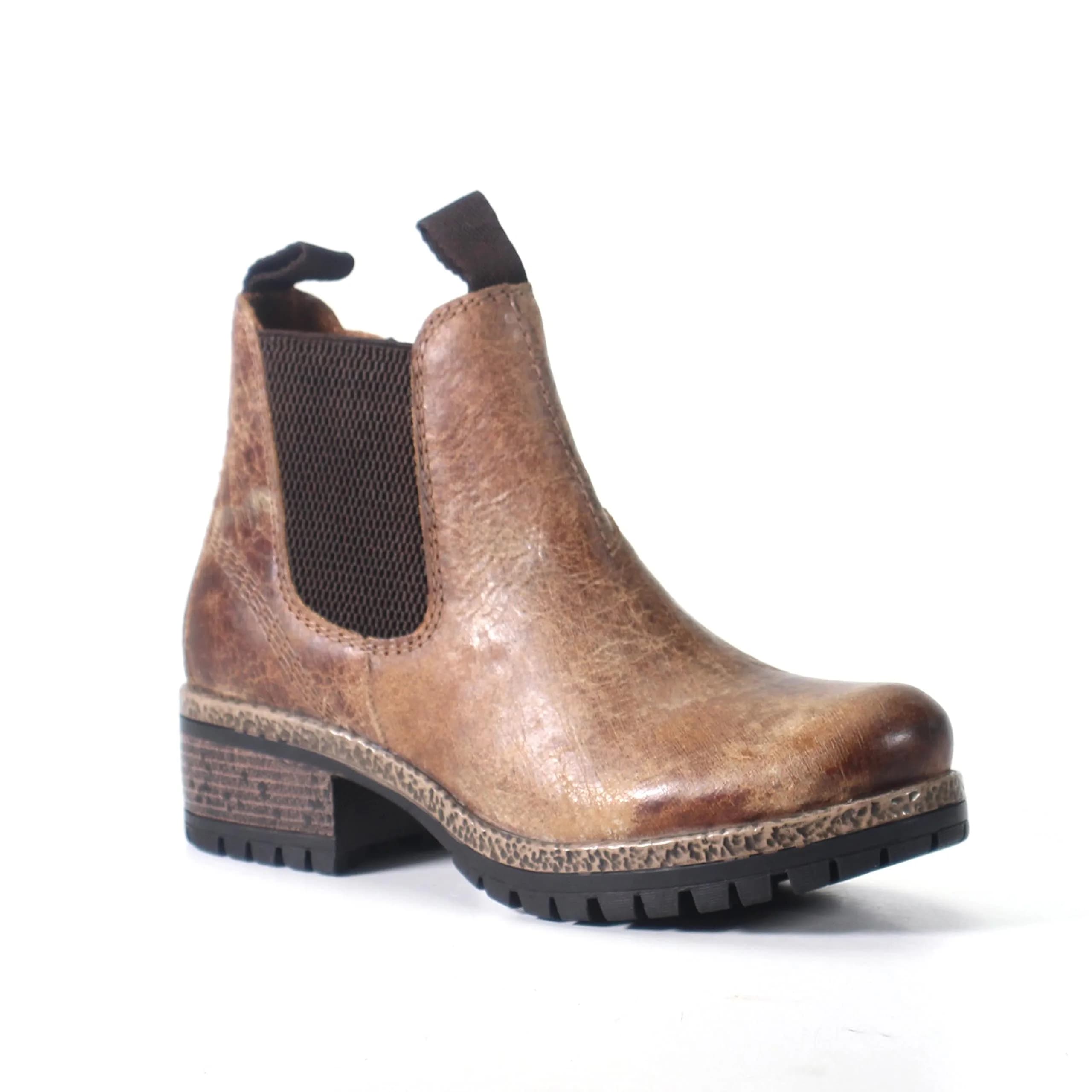 Diba True Say So Women's Chelsea Bootie 10 US | Vintage Leather, Pull-Tab, Charcoal thumbnail 7