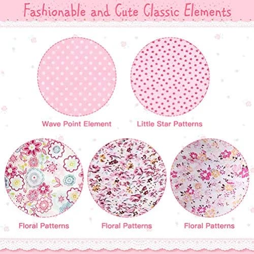 PAWCHIE Reversible Floral Dog Bandanas - 5 Pack | Adjustable Soft Square Scarves for Small Dogs & Cats thumbnail 7