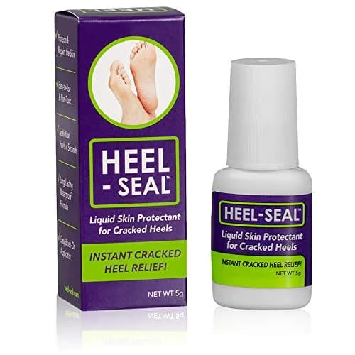 Heel-Seal Liquid Skin Protectant for Cracked Heels 14g (0.5 Oz) | Seals & Repairs Cracked Feet thumbnail 1