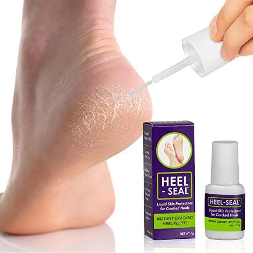 Heel-Seal Liquid Skin Protectant for Cracked Heels 14g (0.5 Oz) | Seals & Repairs Cracked Feet thumbnail 5