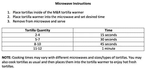 R&M Tortilla Warmer 10" | Keeps Tortillas Warm for 1 Hour in Microwave (10-Inch, Blue Stripes) thumbnail 4