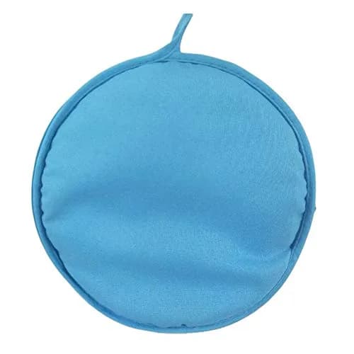 R&M Tortilla Warmer 10" | Keeps Tortillas Warm for 1 Hour in Microwave (10-Inch, Blue Stripes) thumbnail 2