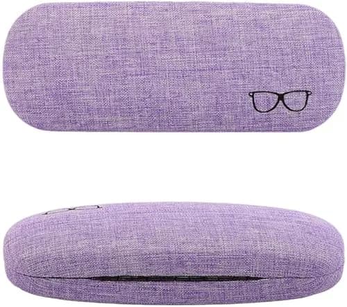 ZONLY Eyeglasses Case (6 Pack) Hard Shell Protective Case for Glasses, Unisex, Multi-Color, 16.5x6.5x4cm thumbnail 7