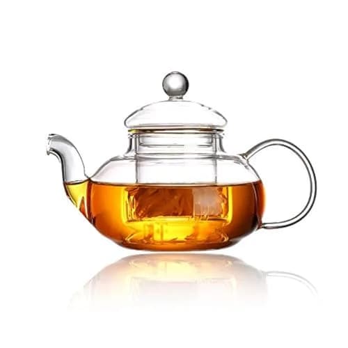 Cosy-Yc Borosilicate Glass Teapot with Infuser, 800ml (27oz) | Stovetop Safe Glass Tea Pot thumbnail 1