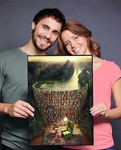 RECHIATO Jigsaw Puzzles for Adults 1000 Pieces | Challenging & Fun Family Game thumbnail 7