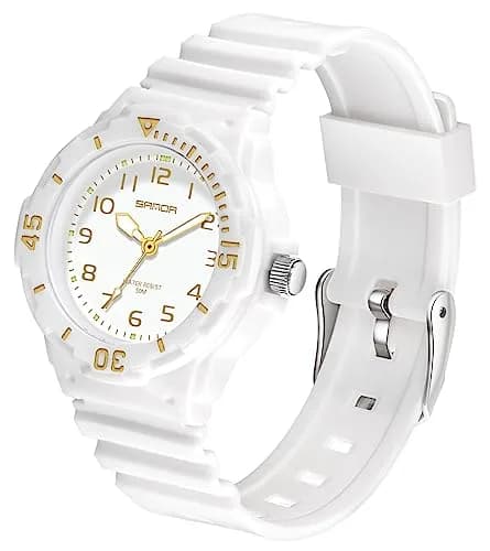 CNBRO Women's Watch Waterproof Nurse Sport Minimalist 32.6mm Resin Case | 50M Water-Resistant thumbnail 1