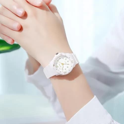 CNBRO Women's Watch Waterproof Nurse Sport Minimalist 32.6mm Resin Case | 50M Water-Resistant thumbnail 2