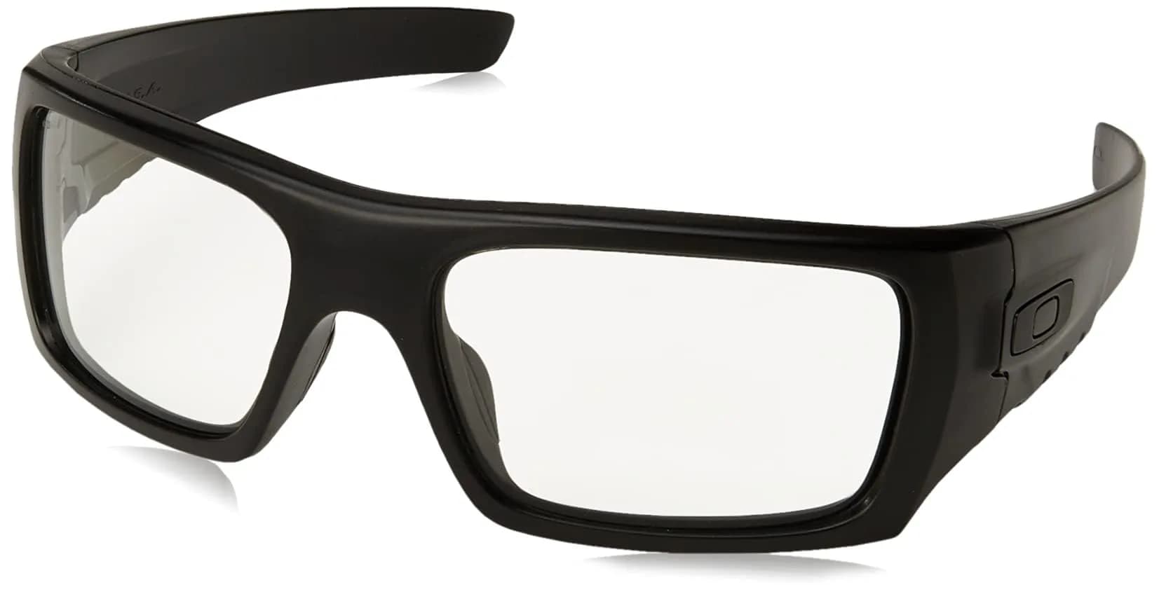 Oakley Mens OO9253 Det Cord Rectangular Sunglasses, Matte Black/Grey, 61 mm | Ballistic & Fashion-Ready — Matte Black