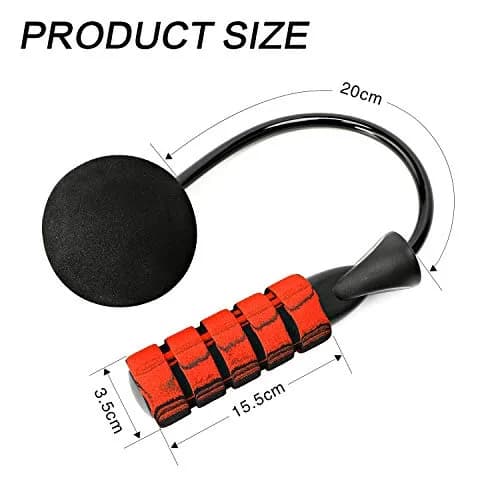 APLUGTEK Jump Rope Adjustable Weighted Cordless Fitness Rope for Men & Women | Tangle-Free, Portable thumbnail 5
