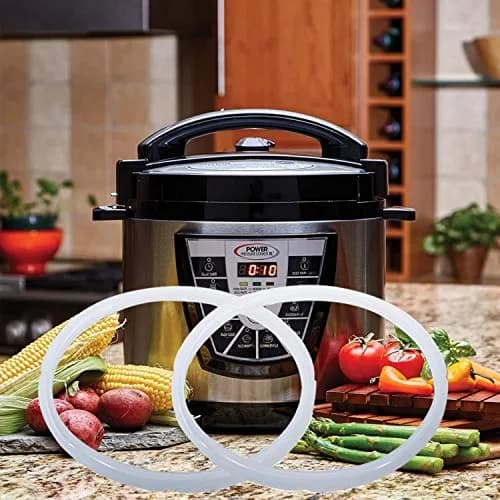 ZoneFly 8 Qt Pressure Cooker Silicone Sealing Ring | Food-Grade, Dishwasher Safe, Perfect Fit thumbnail 3