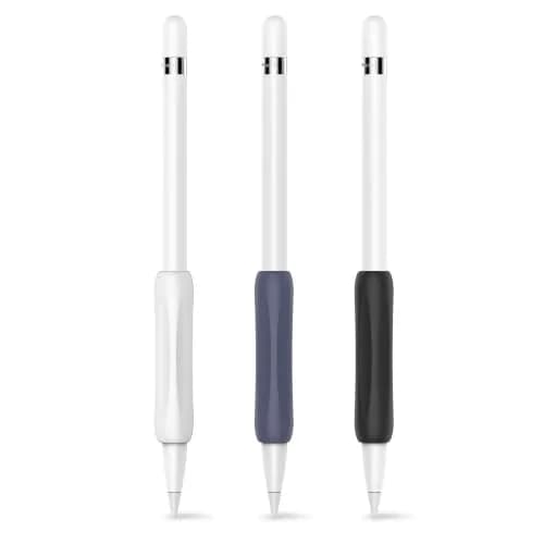 Delidigi Apple Pencil Grip, Ergonomic Silicone Sleeve for 1st/2nd Gen | Soft Anti-Slip, No-Roll Design thumbnail 1