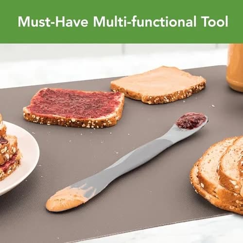 Tovolo Scoop And Spread Mini Gray | Versatile Kitchen Tool for Food Prep & Spreading thumbnail 3