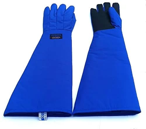 Inf-way Black Shoulder Length/27" Cryogenic Gloves for -268°C Protection thumbnail 2