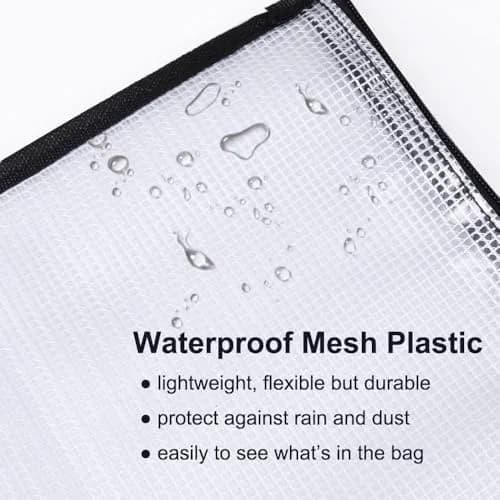 Opret Art Portfolio Bags 19x25 Inch Waterproof Vinyl with Handle and Zipper | Artist & Student Storage thumbnail 4