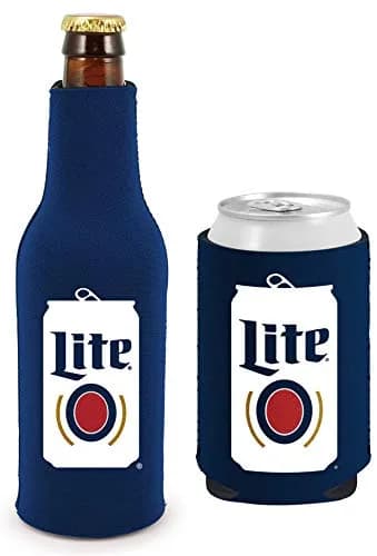 Kolder Licensed Beer Coolie Insulator Sleeve Holder Huggie Can & Bottle Set | Officially Licensed Beverage Insulator Large thumbnail 1