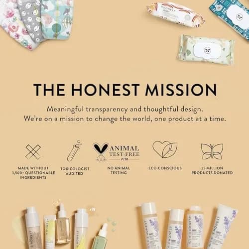 The Honest Company Calming Lavender Shampoo, Body Wash & Conditioner Duo 590ml (20 fl oz) | Gentle, Tear-Free, Family-Safe thumbnail 9
