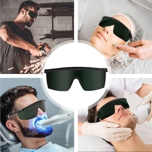 FreeMascot Green Laser Safety Glasses 200nm-2000nm | ANSI Z87.1 Approved for IPL & Laser Hair Removal thumbnail 7
