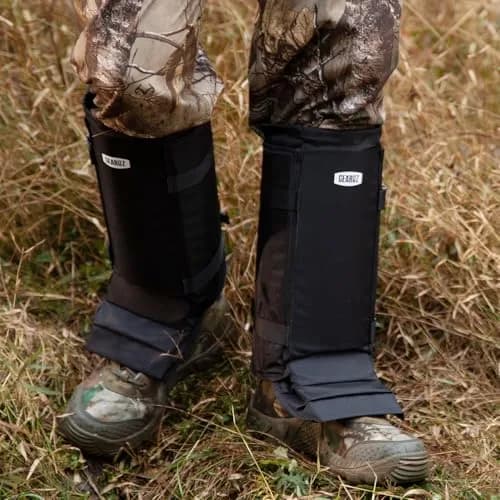 GearOZ Snake Gaiters Chaps Black | Durable Lower Legs Anti-Snake Bite Guards for Hiking & Hunting thumbnail 8