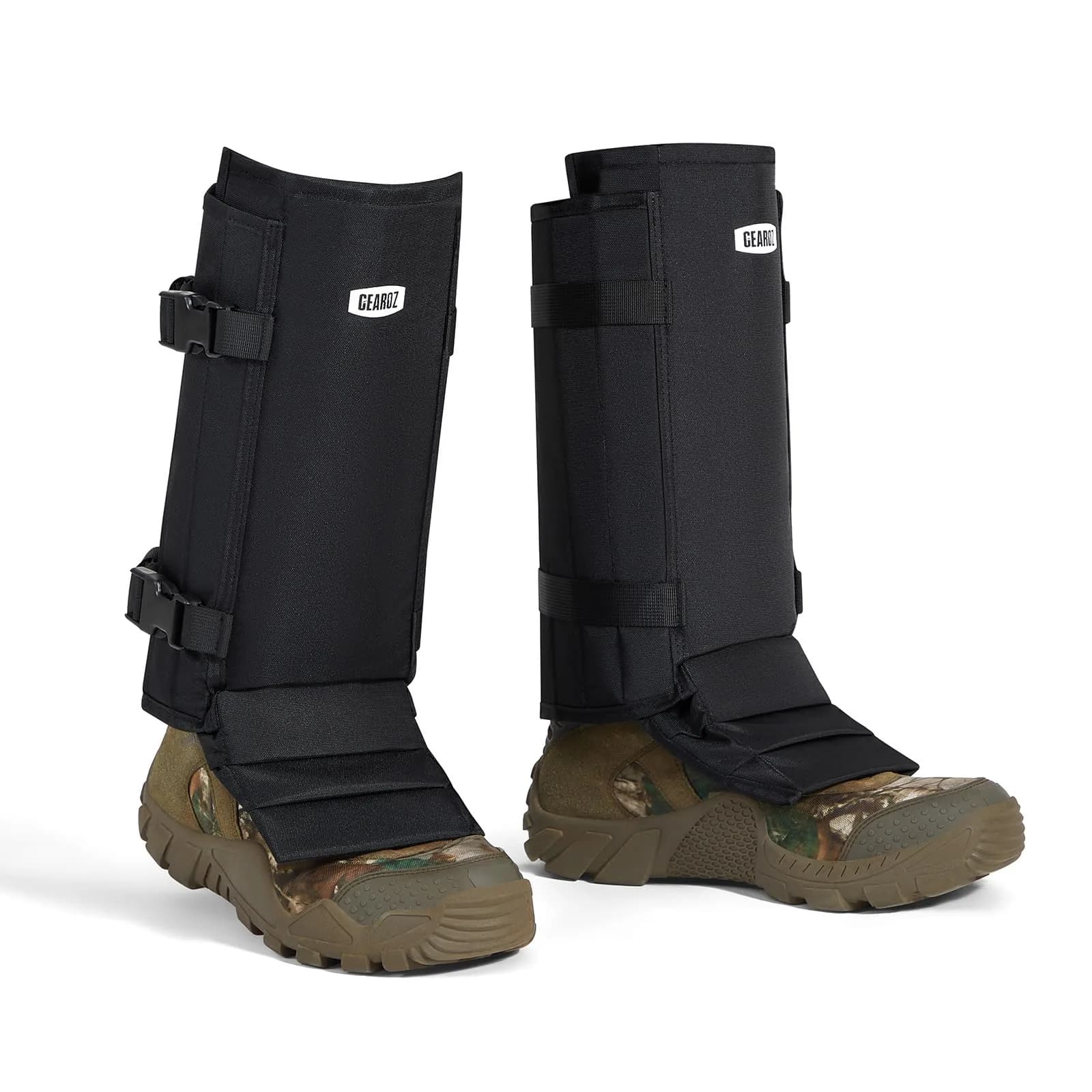 GearOZ Snake Gaiters Chaps Black | Durable Lower Legs Anti-Snake Bite Guards for Hiking & Hunting - view 9