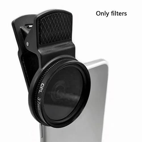 CfoPiryx 37mm CPL Filter Kit | Universal Circular Polarizer Lens with Clip thumbnail 4