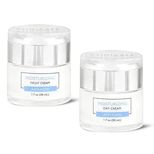 SpaScriptions Moisturizing Day & Night Cream Set with Retinol 1.7oz | Collagen & Vitamin C for All Skin Types thumbnail 6