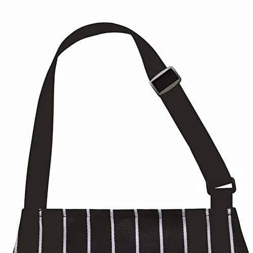 AFUN Kitchen Cooking Apron, 2 Pack Chef Aprons for Women with Pockets (Black&Black) | Durable Cotton Blend, Adjustable Fit thumbnail 3