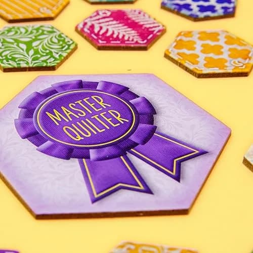 AEG Calico Award-Winning Cozy Tile-Laying Board Game | Make Quilts & Attract Cats (152g) thumbnail 6