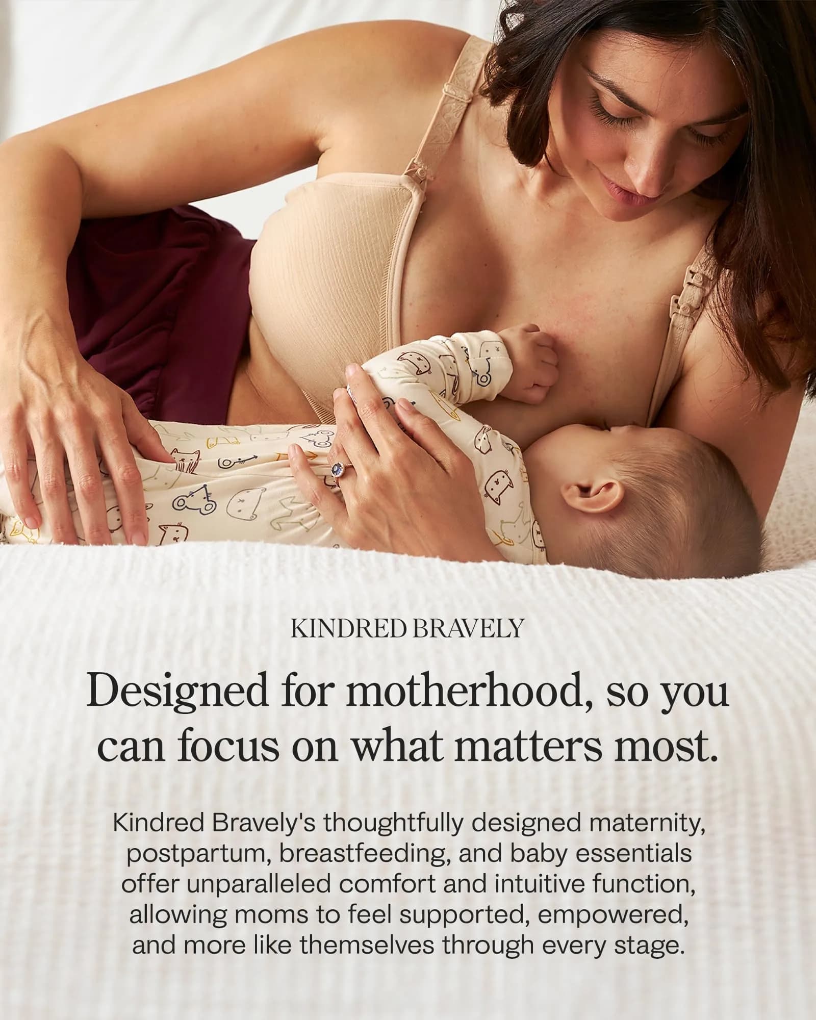 Kindred Bravely Organic Reusable Nursing Pads | Super Absorbent for All-Day Dryness - view 7