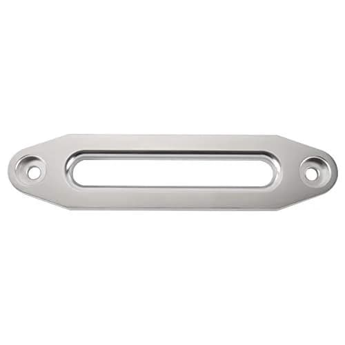 YaeKoo 10" Billet Aluminum Hawse Fairlead Load Capacity 8K-15K LBs | Synthetic Rope Compatible, Silver thumbnail 4