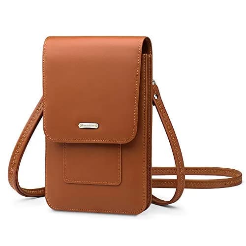 Peacocktion Small Crossbody Bag for Women | RFID Travel Cell Phone Wallet Purse with Card Slots thumbnail 1